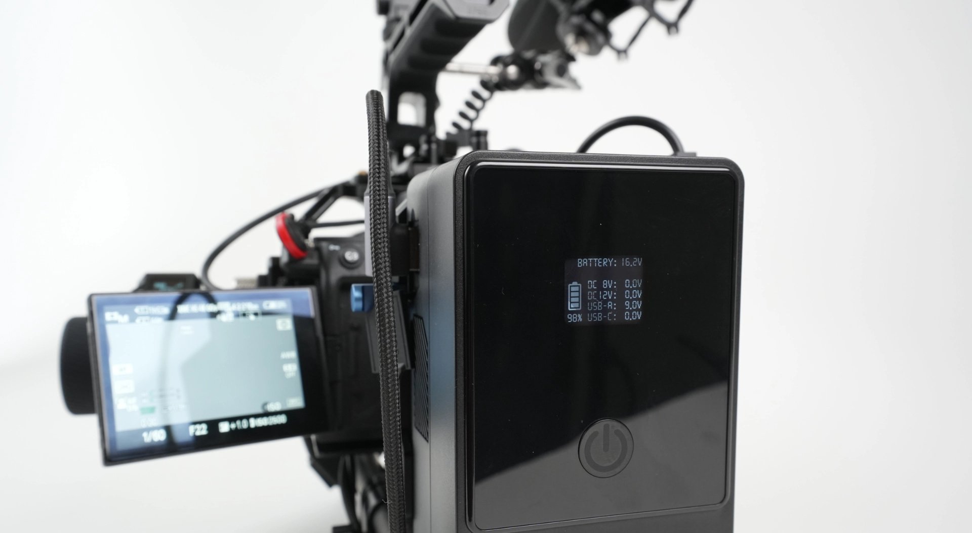 カメラリグ・バッテリー